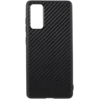 Mtp Products Samsung Galaxy S20 FE TPU-deksel - Carbon Fiber - Svart