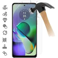 Mtp Products Motorola Moto G54 Beskyttelsesglass - Case Friendly - Klar