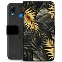 Mtp Products Huawei P30 Lite Premium Lommebok-deksel - Gulde Blader