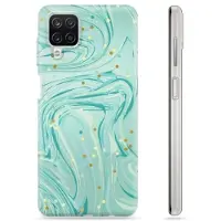 Mtp Products Samsung Galaxy A12 TPU-deksel - Grønn Mynte