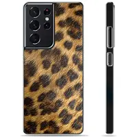 Mtp Products Samsung Galaxy S21 Ultra 5G Beskyttelsesdeksel - Leopard