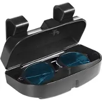 Mtp Products Universell Clip-On Solbriller Bilholder - Svart
