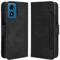 Mtp Products Motorola Moto G24 Power/G04/E14 Lommebok-deksel med Kortholder - Svart