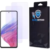 BlueDefend Samsung Galaxy A53 5G Anti-Blue Light Skjermbeskyttere Beskyttelsesglass - 2 stk.