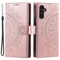 Mtp Products Samsung Galaxy A55 Mandala Series Lommebok-deksel - Roségull
