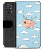 Mtp Products Samsung Galaxy A51 Premium Lommebok-deksel - Flygende Gris