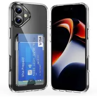 Mtp Products iPhone 17 Gjennomsiktig Deksel med Kortholder