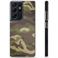 Mtp Products Samsung Galaxy S21 Ultra 5G Beskyttelsesdeksel - Kamuflasje
