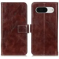 Mtp Products Google Pixel 8 Lommebok-deksel med Magnetisk Lukning - Brun