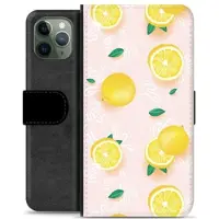 Mtp Products iPhone 11 Pro Premium Lommebok-deksel - Sitronmønster