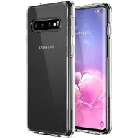 Mtp Products Antiskli Samsung Galaxy S10 TPU-deksel - Gjennomsiktig