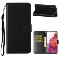 Mtp Products Samsung Galaxy S20 FE Premium Lommebok-deksel med Magnetisk Lukning - Svart