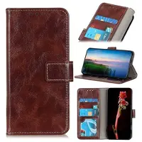 Mtp Products iPhone 12/12 Pro Lommebok-deksel med Magnetisk Lukning - Brun