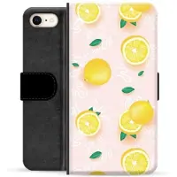 Mtp Products iPhone 7/8/SE (2020)/SE (2022) Premium Lommebok-deksel - Sitronmønster