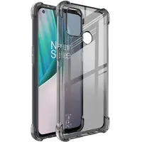 IMAK OnePlus Nord N100 Anti-scratch TPU-deksel - Svart / Gjennomsiktig