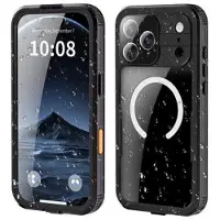 Mtp Products iPhone 17 Pro Max Redpepper IP68 magnetisk vanntett-deksel - svart