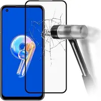 Mtp Products Full Dekning Asus Zenfone 9 Beskyttelsesglass - Svart