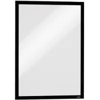 Durable Skilt DURAFRAME MAGNETIC A3 sort ramme - (5 stk.)