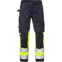 Fristads Bukse stretch Flamestat 2162 ATHF klasse 1 Varselgul/marineblå D92