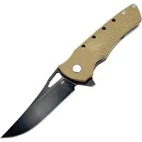 Heibel Knives Blackhawk Linerlock Tan
