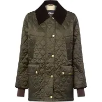 Barbour for woman. LQU1849 Modern Beadnell Quilted Jacket green (L), Casual, Polyamide