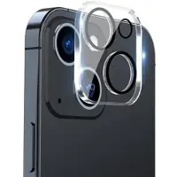 Mtp Products iPhone 13/13 Mini Kamera Linse Beskyttelse Herdet Glass - 2 Stk. - Svart