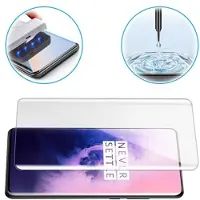 Mocolo UV OnePlus 7 Pro, 7T Pro Beskyttelsesglass - Klar