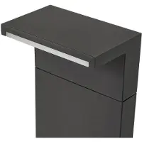 Arcchio LED-gatelampe Iberion, 90 cm, antrasitt, metall