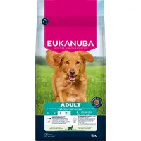 Eukanuba Premium Nutrition Adult Large & Giant Breed Lam & Ris - Sparepakke: 2 x 12 kg
