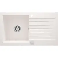 Deante Kjøkkenvask I Granitt Med 1 Kum Og Avrenningsfelt