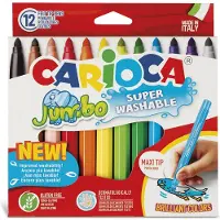 Carioca Jumbo, Ekstra fet, Flerfarget, Projektil spiss, 6 mm, Oktagonal, Italia