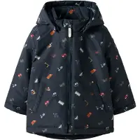 Name it Vinterjakke - NmmMax - Dark Sapphire/Transport - - 3 år (98) - Vinterjakke