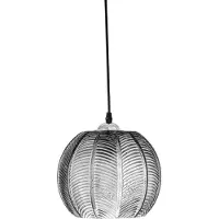 Bloomingville Adar pendellampe grå glass