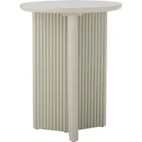 Bloomingville Edith sidebord, hvit, furu