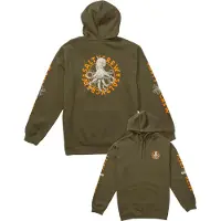 Salty Crew Tentacles Fleece-hettegenser grønn