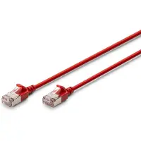 Digitus patch cable - 1.5 m - red - Rød - 1 meter
