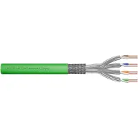Digitus Professional - Samlet kabel - 100 m - 7.9 mm - S/FTP - simpleks - CAT 8.2 - halogenfri - grønn