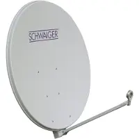 Schwaiger SPI1000.0, 10,7 - 12,75 GHz, 40,8 dBi, Hvit, Aluminium, 100 cm, 1000 x 180 x 1100 mm