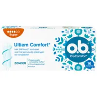 O.B &amp Tamponai O.B. ProComfort Super, 16 vnt.