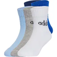 Adidas Sokker - 5-pack - Lin Ank - Dkblue/Royblu/Gl - - 28/30 - Sokker