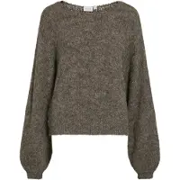 Vila Vimarley Båthals Strikket Pullover