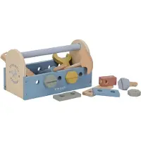 Top 1 Toys Verktøykasse m. Verktøy - Tre - - OneSize - Verktøy