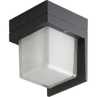 Bega utendørs LED-vegglampe 33327, grafitt, metall IP65 CCT