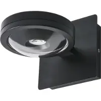 MEGATRON Solo Punto LED-vegglampe, matt svart