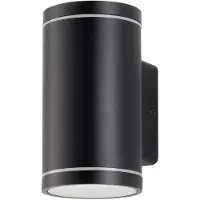 LINDBY Smart utendørs LED-vegglampe Valtin CCT RGB Tuya IP54