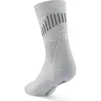 Cep Core Run Merino Socks Mid Cut 3.0, Løpestrømper, Dame, Grey/White