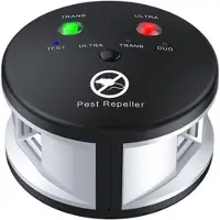 Mtp Products Elektronisk Skadedyr- og Gnagerbekjemper med Fire Moduser - Sølv / Svart