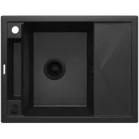 Deante Magnetisk Granittvask Med 1 Kum Og Avrenningsfelt