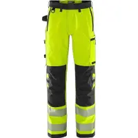 Fristads Green bukse varsel 2645 GSTP Varselgul/svart C48