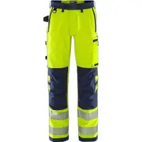 Fristads Green bukse varsel 2645 GSTP Varselgul/marineblå C58
